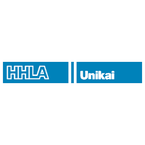 UNIKAI Lagerei- und Speditionsgesellschaft mbH HHLA Logo mit Unikai