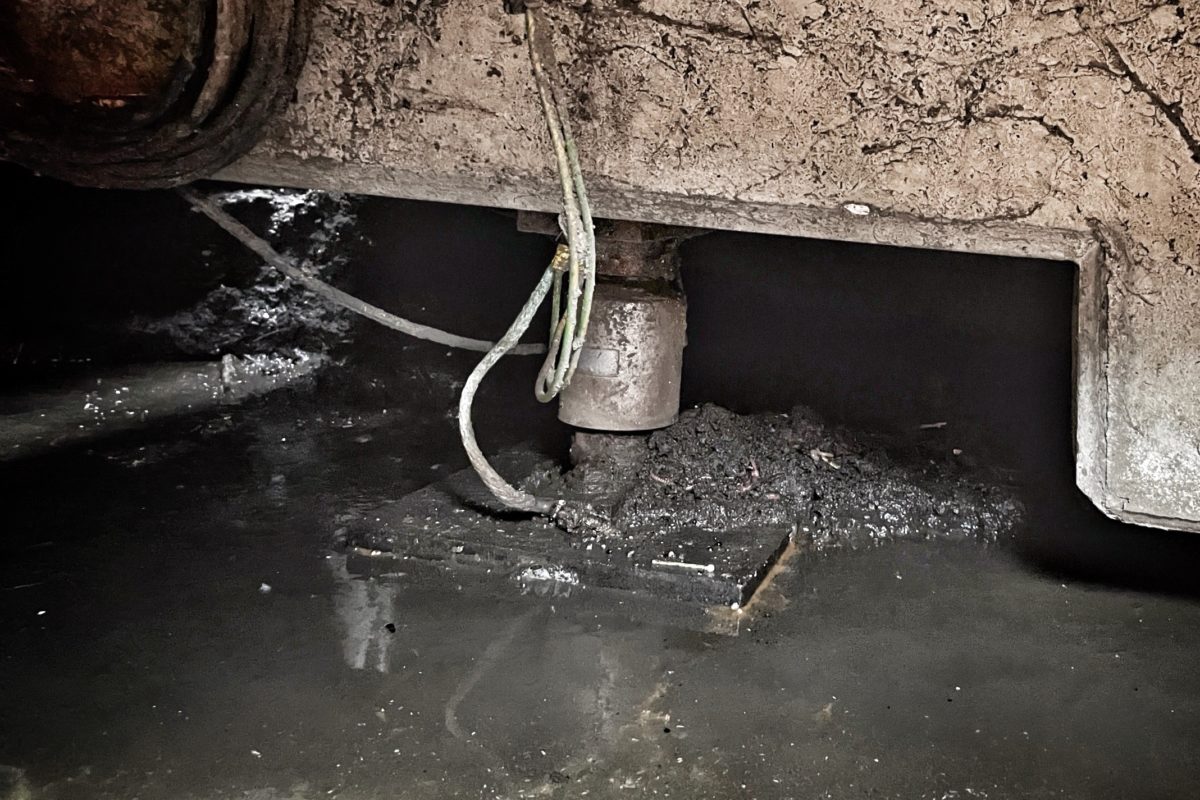Verrottete Wägezelle einer nicht gewarteten Waage. Foto: Peter Storm