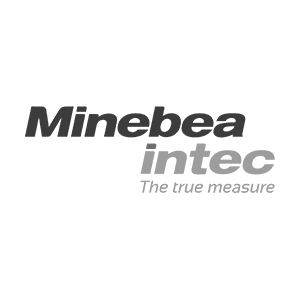 Minebea Intec GmbH Logo Minebea Wägetechnologien, Grafik mit Link zur Hersteller-Seite