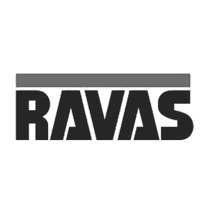 RAVAS GmbH Logo RAVAS mobile Wägetechnik, Grafik mit Link zur Hersteller-Seite