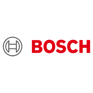 Robert Bosch GmbH Graues und rotes abstraktes Design