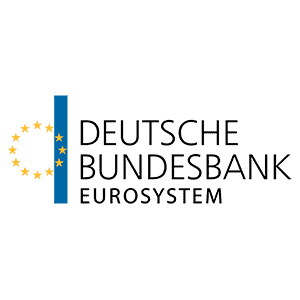 Deutsche Bundesbank Logo Deutsche Bundesbank mit stilisierter EU-Flagge