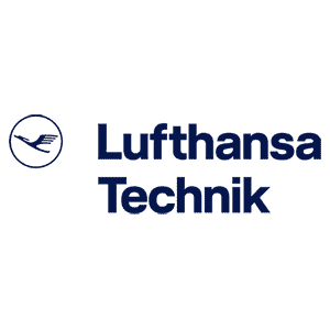 Lufthansa Technik AG Dunkelblaues Rechteck mit subtiler Struktur