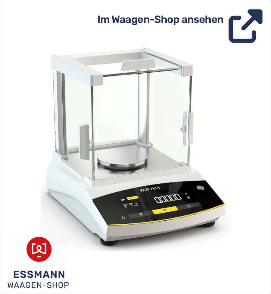 Präzisionswaage im Waagen-Shop