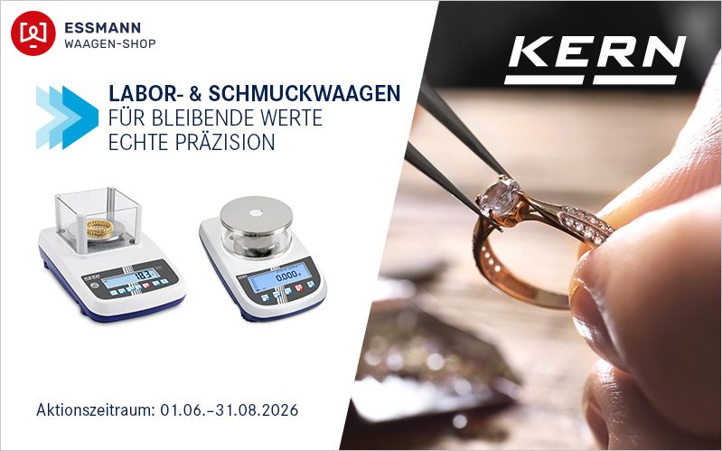 Labor- und Schmuckwaagen sowie Ring mit Diamant