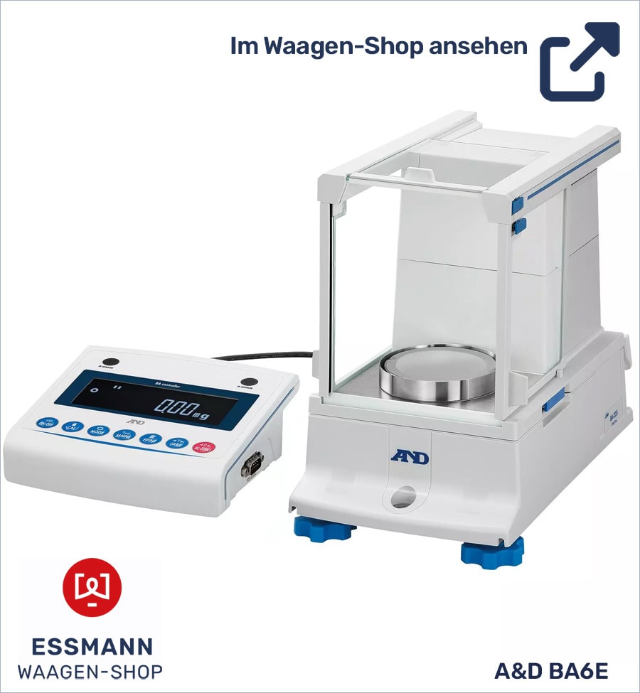Analysenwaage A&D BA6E mit externem Display